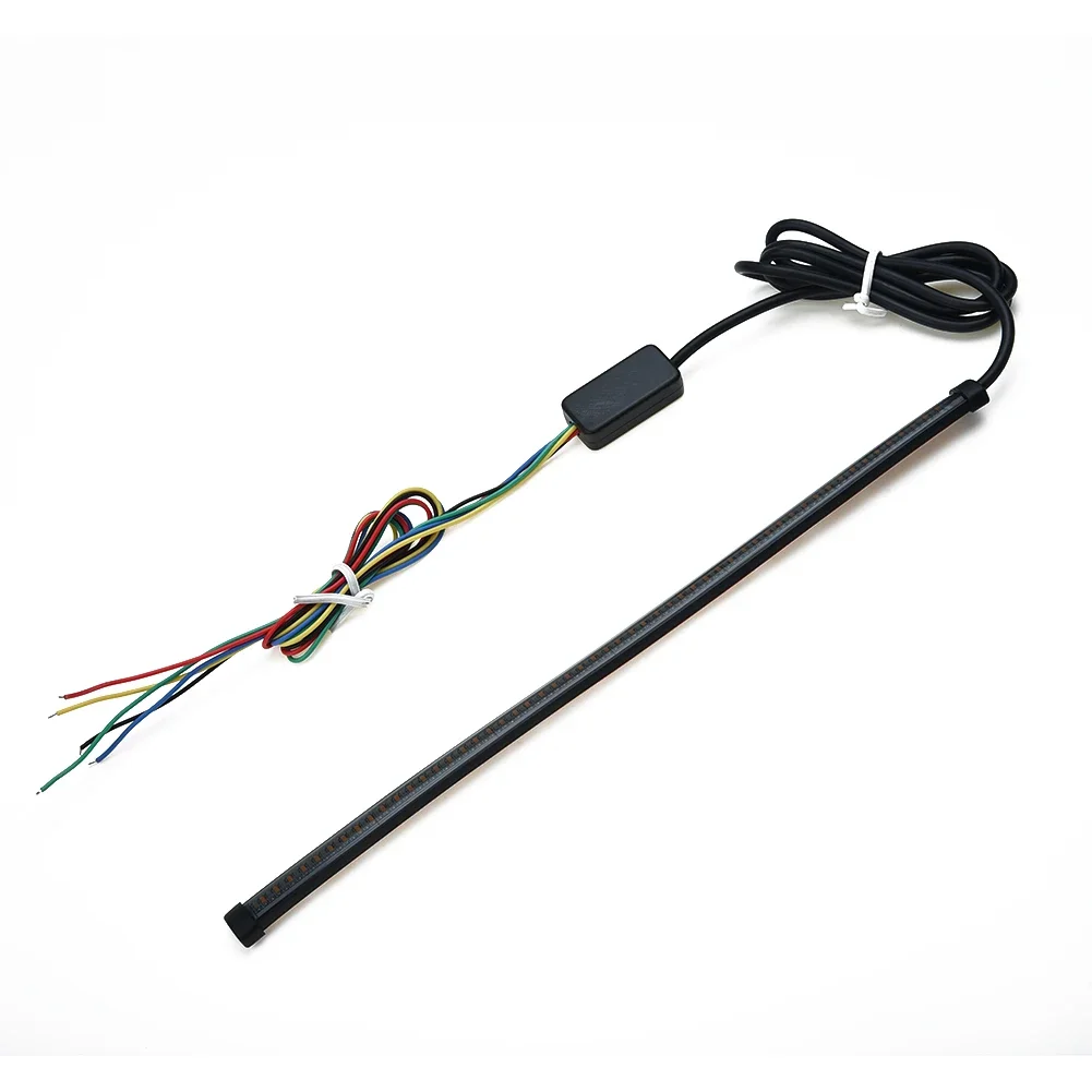 

High Quality LED Light Strip Light Strip Trim IP67 15000H Turn Signal Strip Sequential Switchback 1pcs DC 12-24V