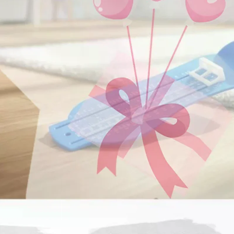 Accurate Foot Measuring Device US Standard Shoe Size Ruler Lightweight Foot Gauge for Kids Adults Home