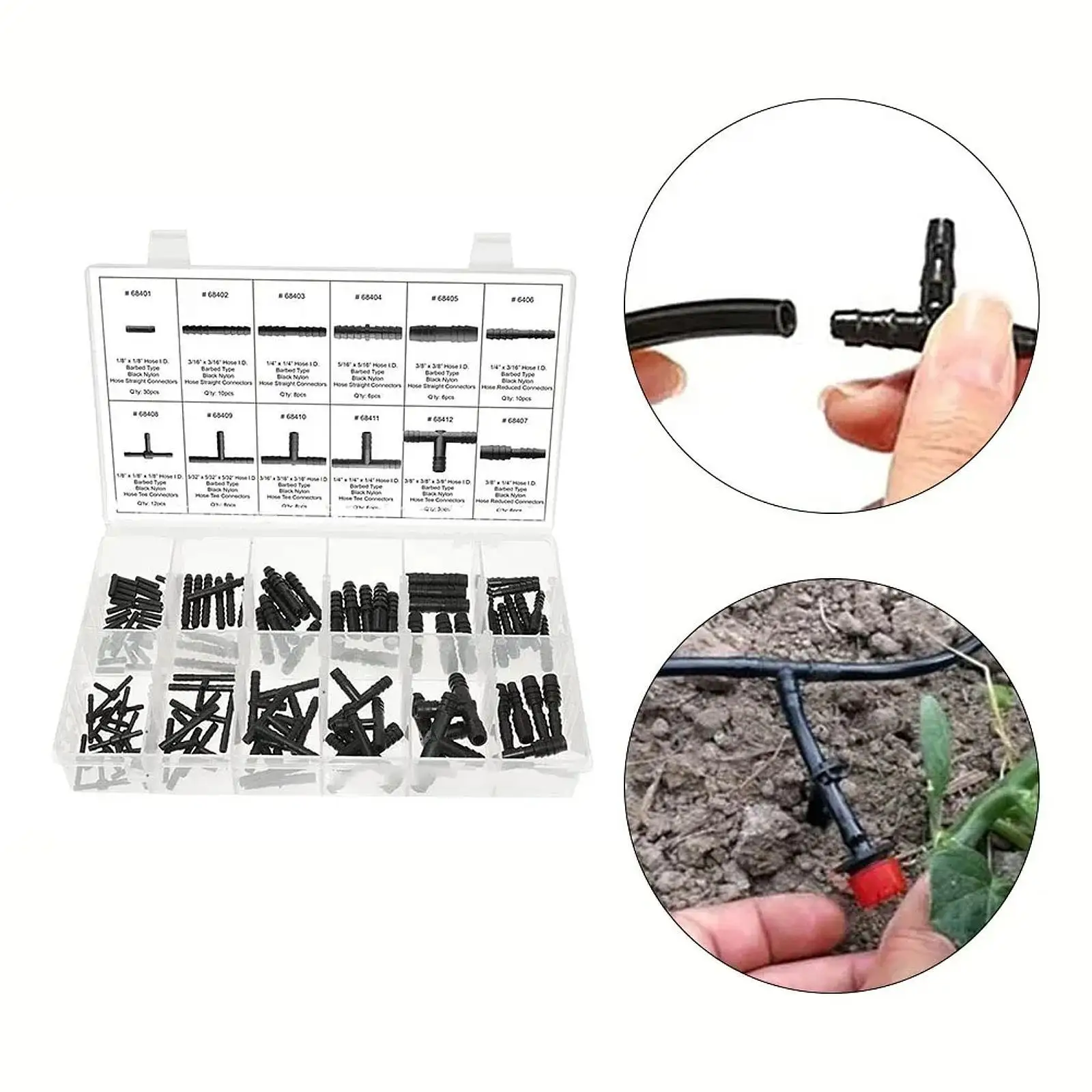 Car Hose Connector Assortment Reducer Set Accessory Compatible Replacement