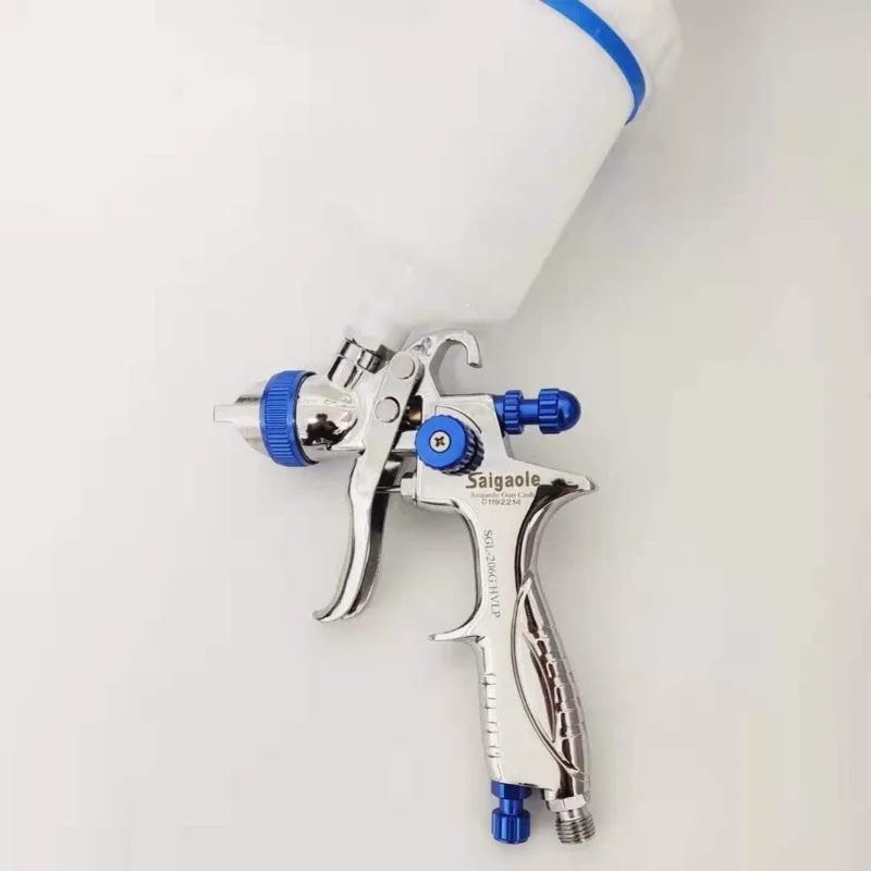 Pneumatic spray gun Saigaole 1.4 1.7 2.0 caliber automobile spray gun High atomization Spraying tools furniture Spray painting