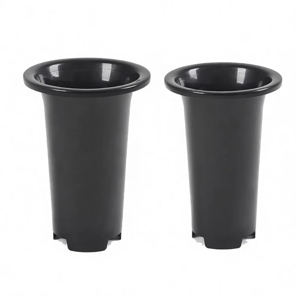Thickened Plastic Planter For Orchids Tall Nursery Pot Durable Gardening Container Breathable Design Indoor Plant Supplies