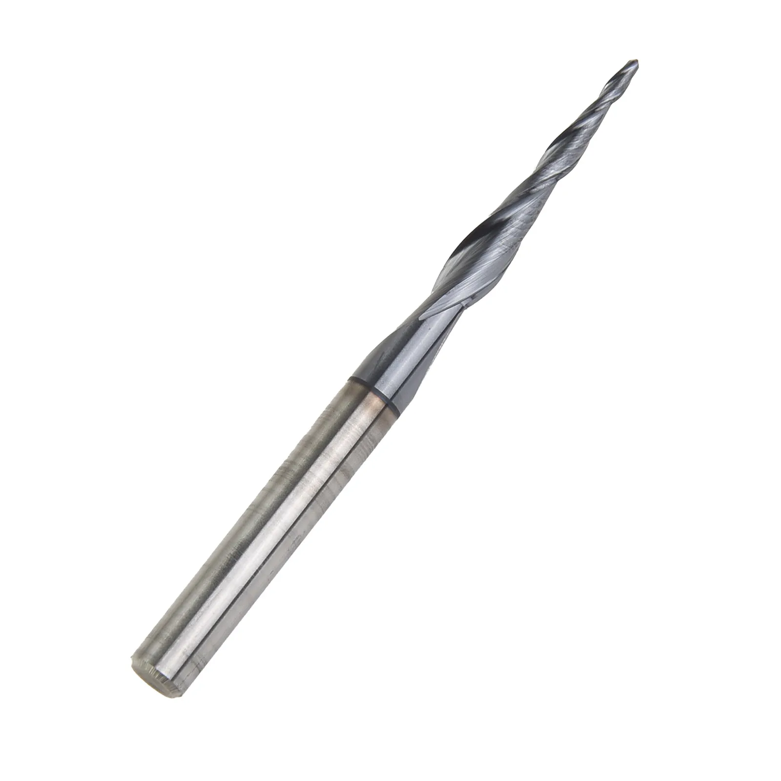 

Cutter End Mill Milling Accessories Drill Bit Ball Nose Engraving CNC Tapered Shank 2-Flute Carving Tool Useful
