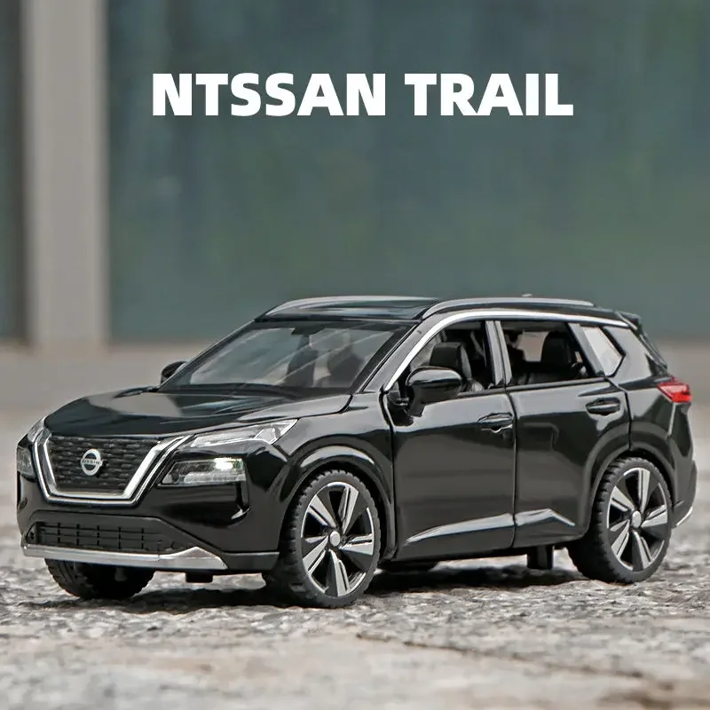 

1:32 Nissan X-TRAIL SUV Alloy Car Model Diecast Metal Toy Off-road Car Model Simulation Sound and Light Childrens Gifts F592