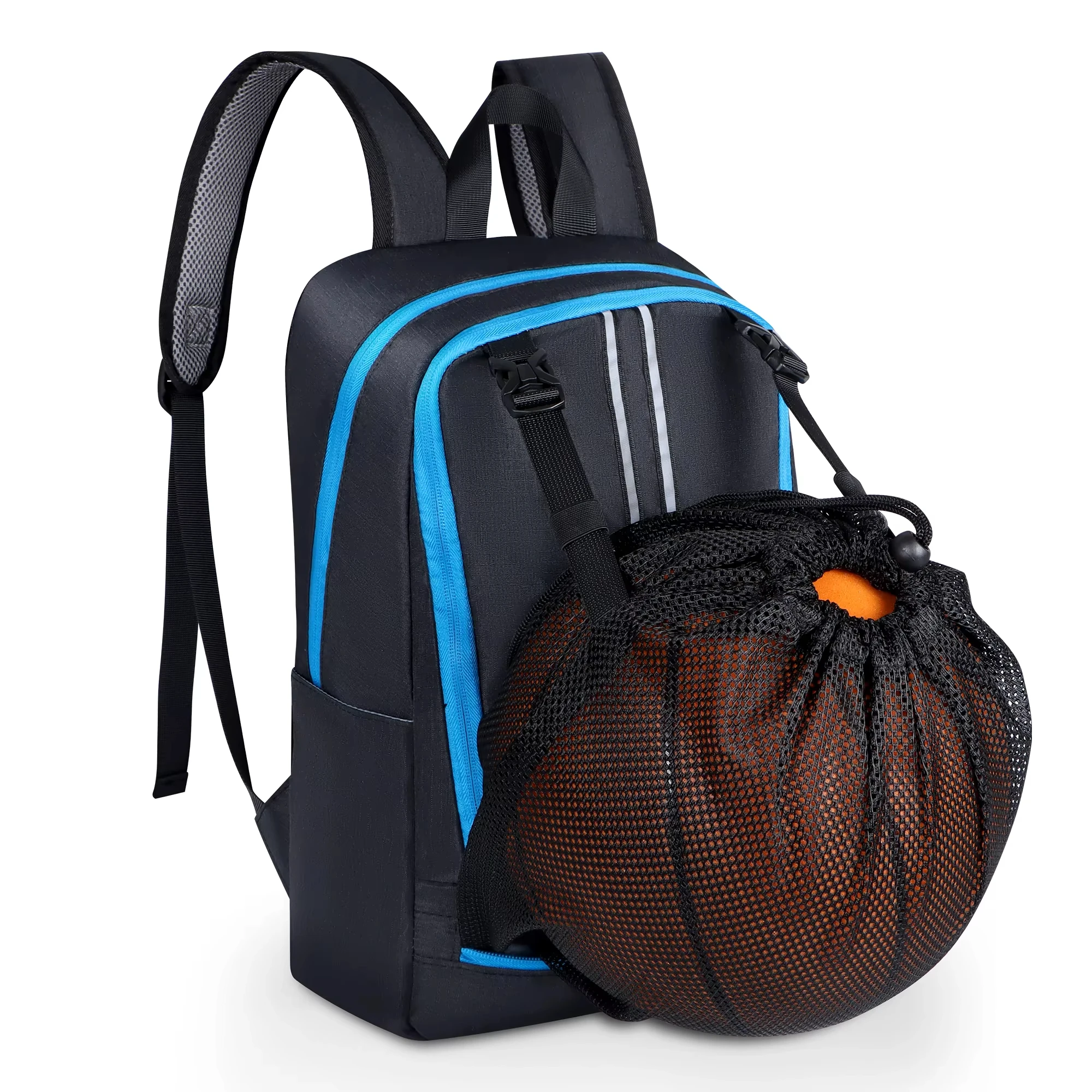 Sac à dos de sport de basket-ball polyvalent, sac de voyage de grande capacité pour salle de sport, natation, randonnée, sac à dos de fitness en plein air étanche