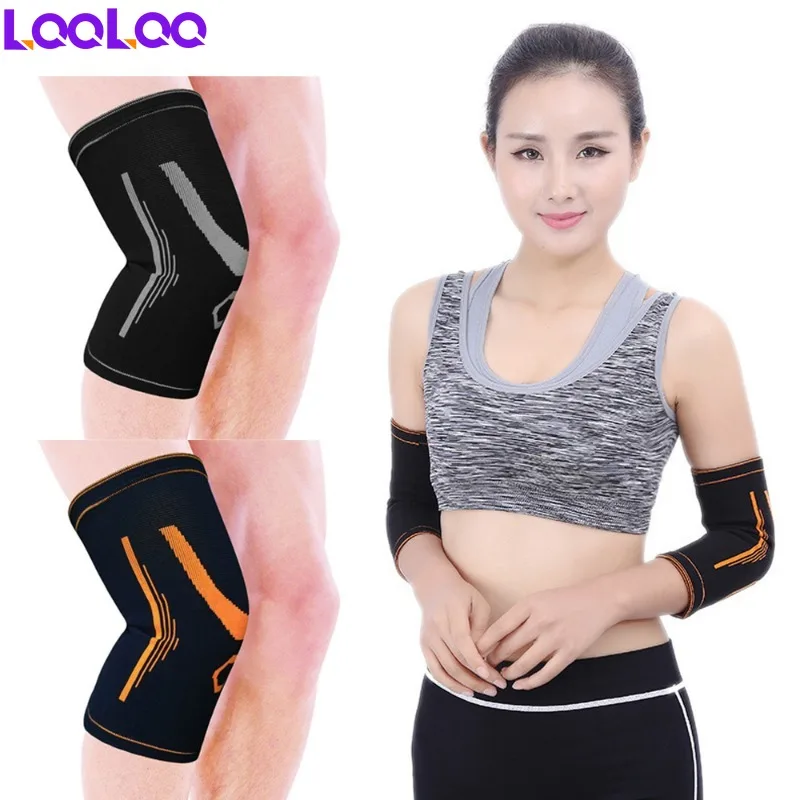 

1Pair Fitness Elbow Brace Compression Knee Support Sleeve for Tendonitis,Tennis Elbow,Golf Elbow Treatment - Reduce