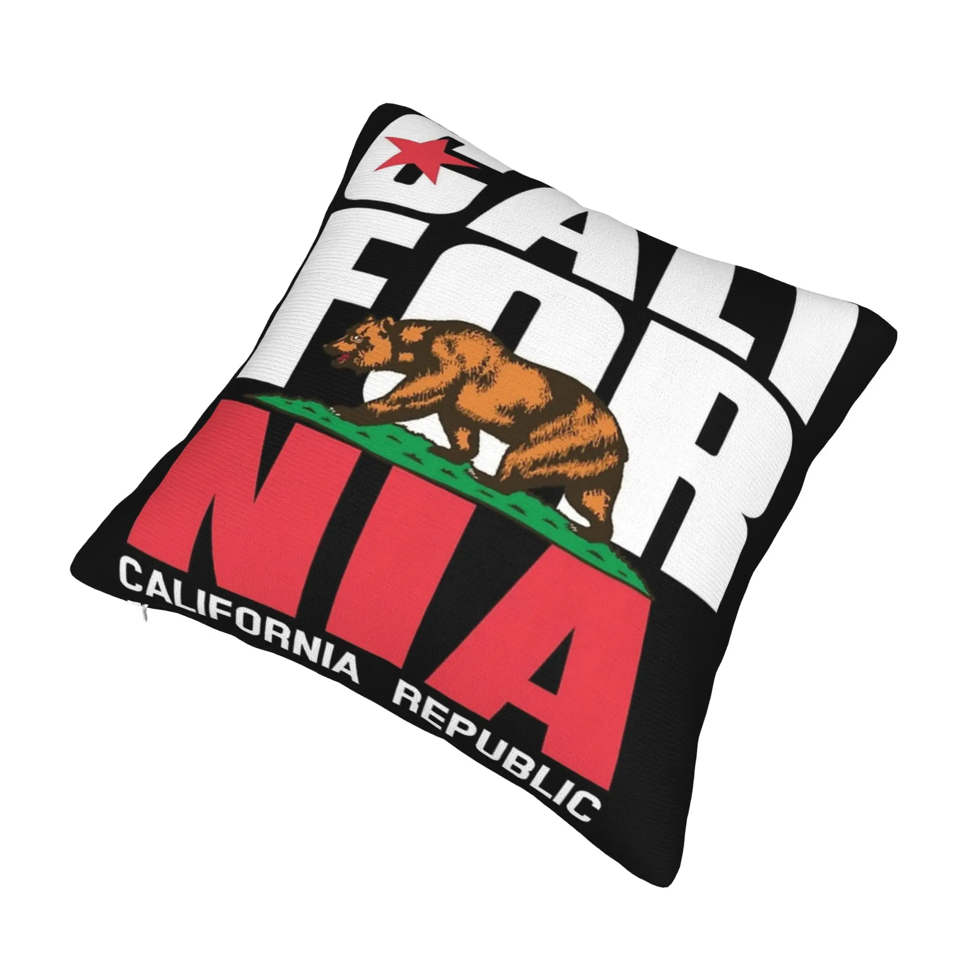 Decorative Pillow Covers Republic California Merch Seater  Pillow Case Cover Drop Shipping Multi Size