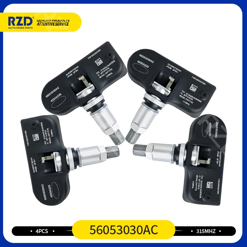 

Car 315MHz TPMS Tire Pressure Sensor For 2007-2011 Jeep Compass Grand Cherokee Patriot MITSUBISHI LANCER 56053030AC 56053030AB
