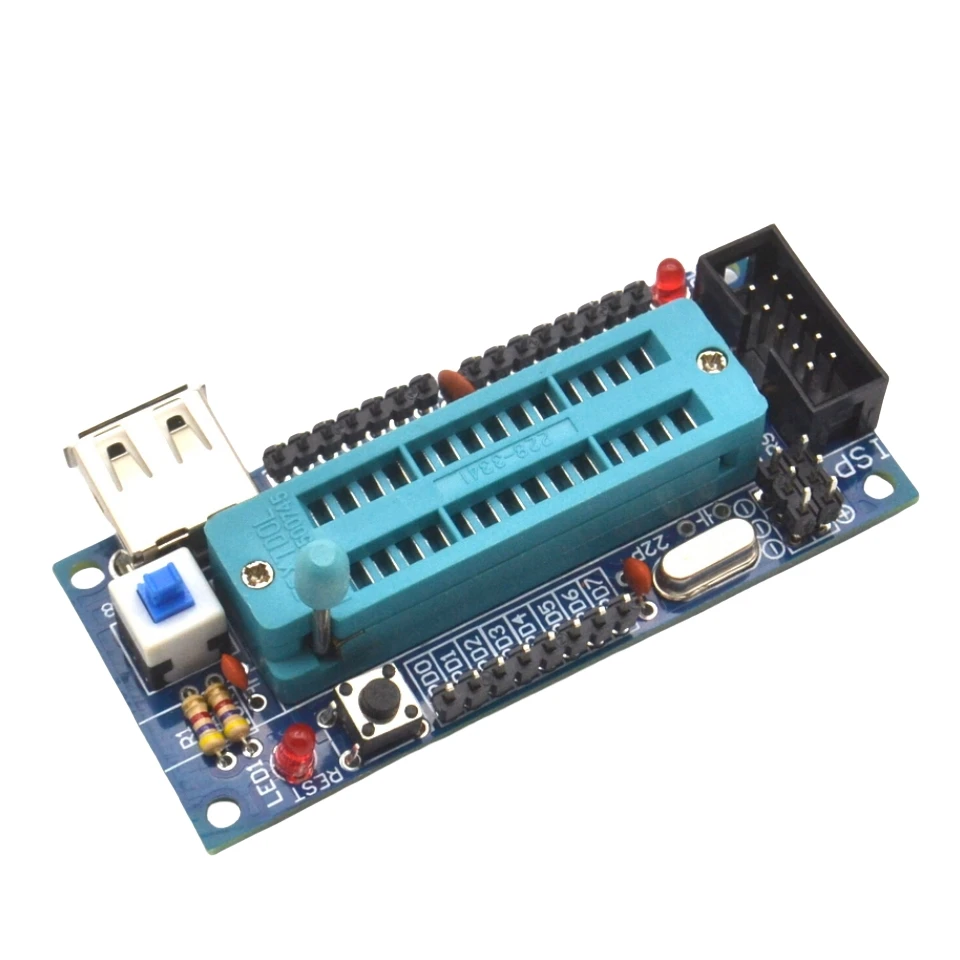 Atmega8 atmega48 atmega88 Entwicklungs board avr (kein Chip) neue DIY elektronische Modul DIY Kit Platine Board USB-Schnitts telle – Detail 3
