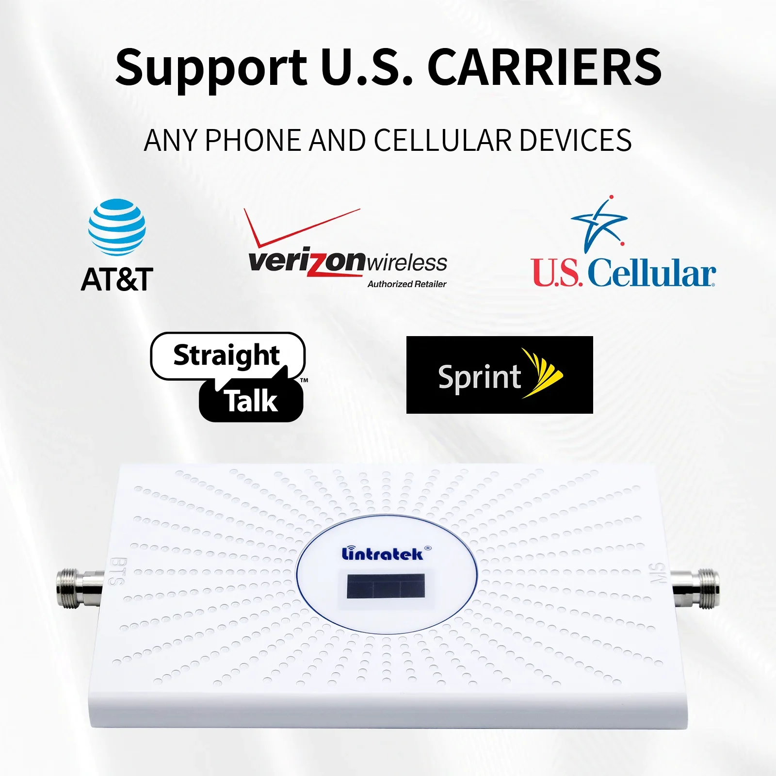 Lintratek مجموعة كاملة 3 نطاقات إشارة الداعم 900 1800 2100 ميجا هرتز شبكة المحمول lte 3g 4g GSM الداعم مكرر