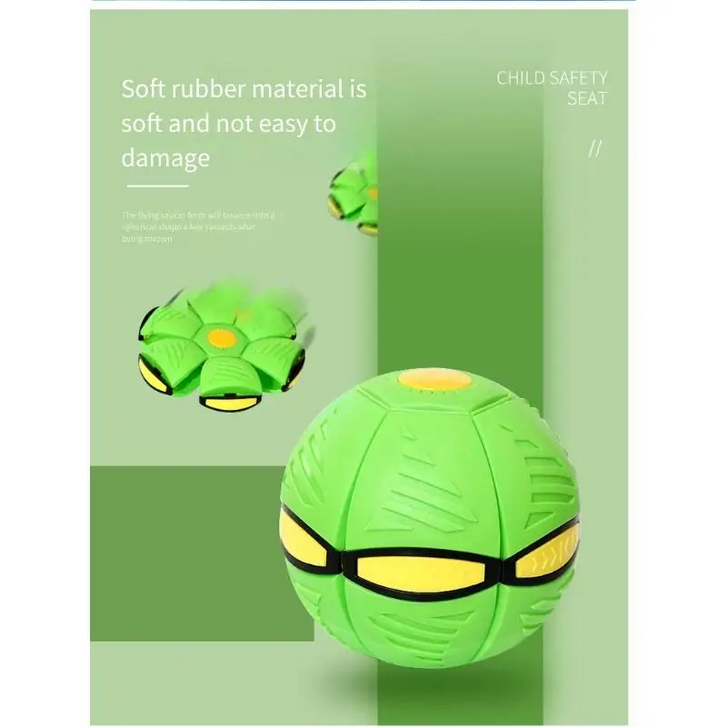 Bola mágica do ufo passo na bola engrossado brinquedo das crianças elástico ao ar livre tapinhas passo na bola brinquedo pai criança interação