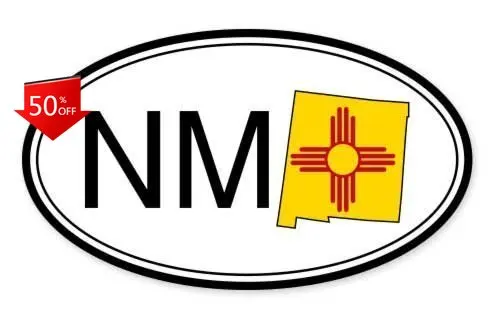 

New Mexico State Flag Cool Car Laptop Truck Boat Gift Aesthetic Cute Trendy Retro