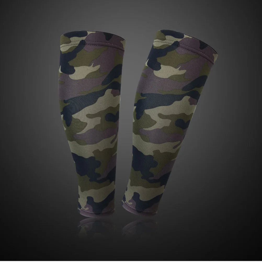 

Compression Calf Sleeves Sports Leggings Breathable Camouflage Men Women Graduated Faster Recovery Enhance Circulation No Skid