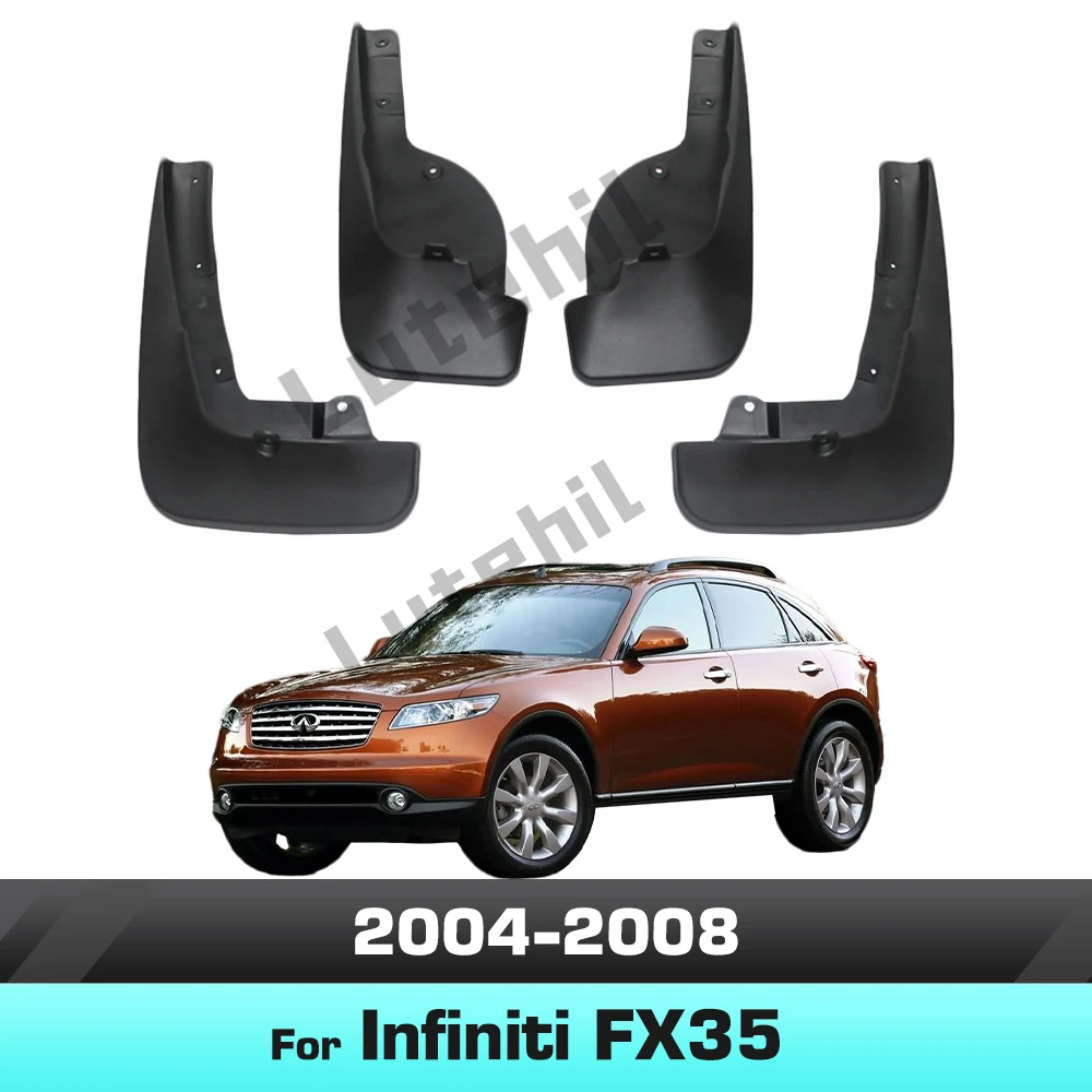 

Для Infiniti FX35 2004-2008: Брызговики, защита от грязи, автомобильные аксессуары