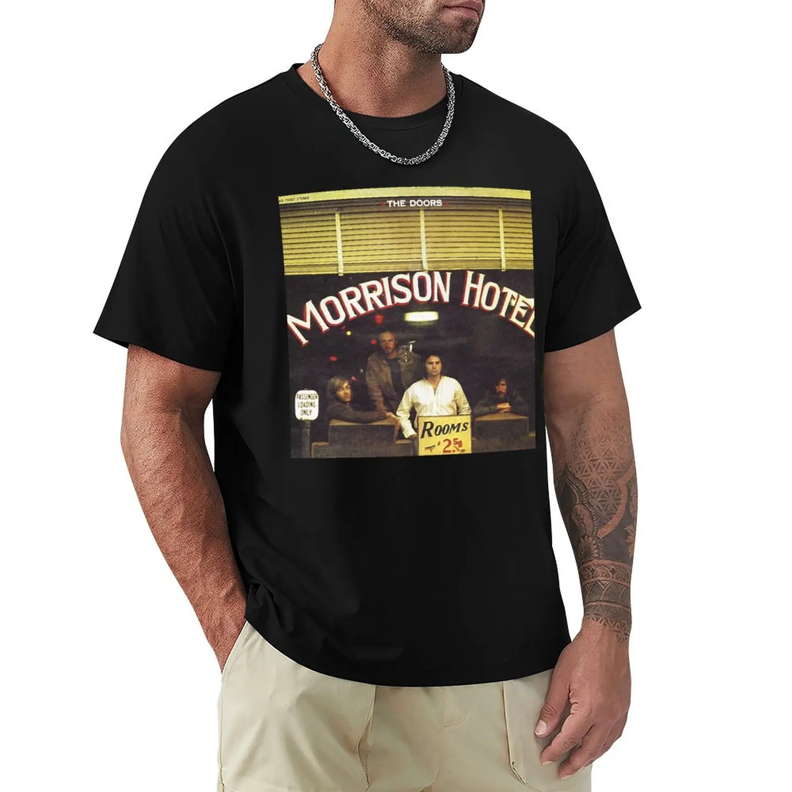 

Morrison Hotel (album) T-Shirt anime stuff football t shirt boys animal print luxury clothes men