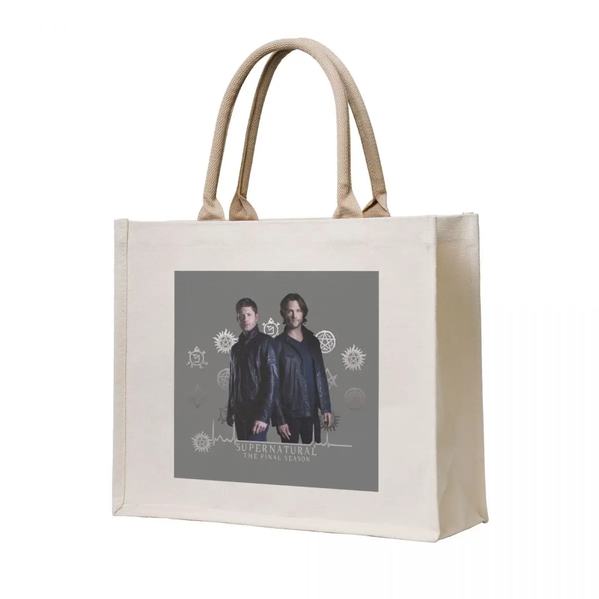

Supernatural Final Season Tote Bag cute tote bag Lady bags shopper bag women canvas