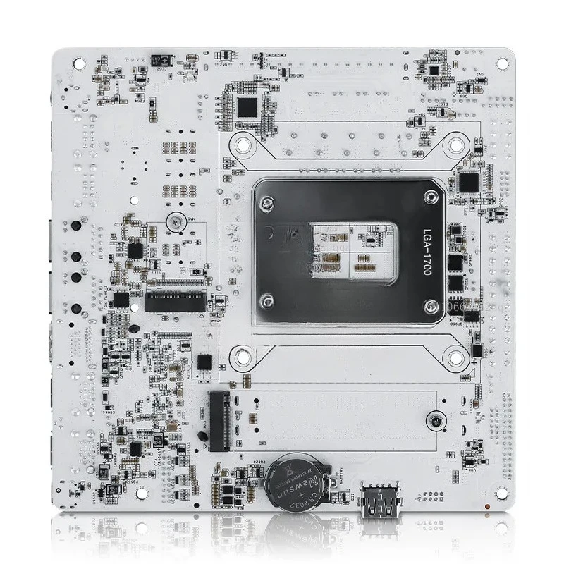 Q670 NAS Motherboard, 8 Drive Bays, 6x M.2 Slots, DDR5 Memory, 1 PCIe X16 Expansion Slot Server Mainboard