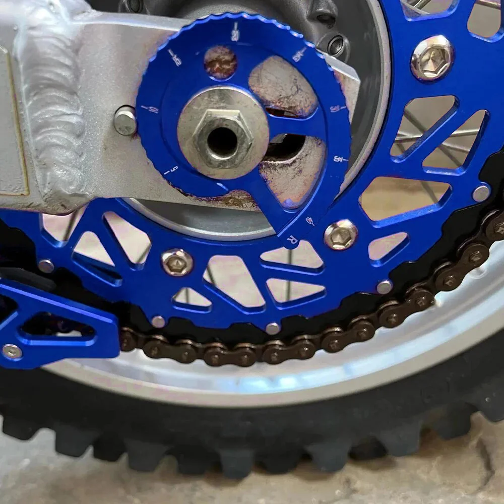 

For YAMAHA WR250 TW225E TW200 XT225 XT250 Serow XT 225/250 TTR TW DT125R Motorcycle Chain Adjuster Parts Regulator Accessoires