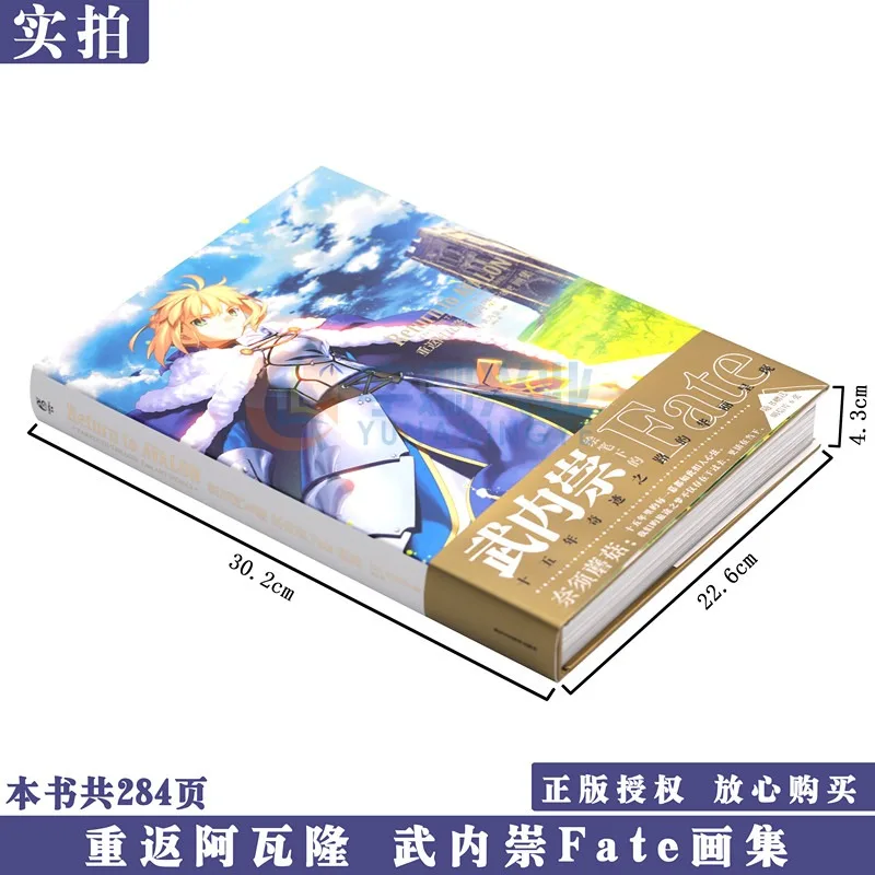 

284p Fate Grand Order 15th Anniversary Artwork FGO Illustration Collection Return To AVALON Takashi Takeuchi Saber Gilgamesh Rin
