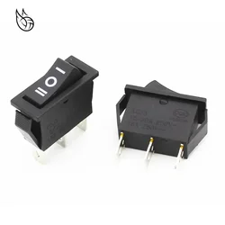 Promotion! 1 pcs/5 pcs x AC 10A/250V 15A/125V 3 Pin SPDT ON-OFF-ON 3 Position Boat Rocker Switch