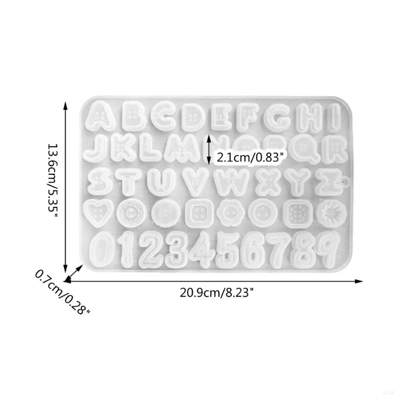 E15E DIY MOULES LETTRES NUMÉROS FACEZ