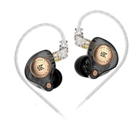 KZ EDX PRO 2 Dynamic In Ear Earphone HIFI DJ Earphones Earbud Music Noise Cancelling Headset 3.5MM Tpre-c Plug Optional