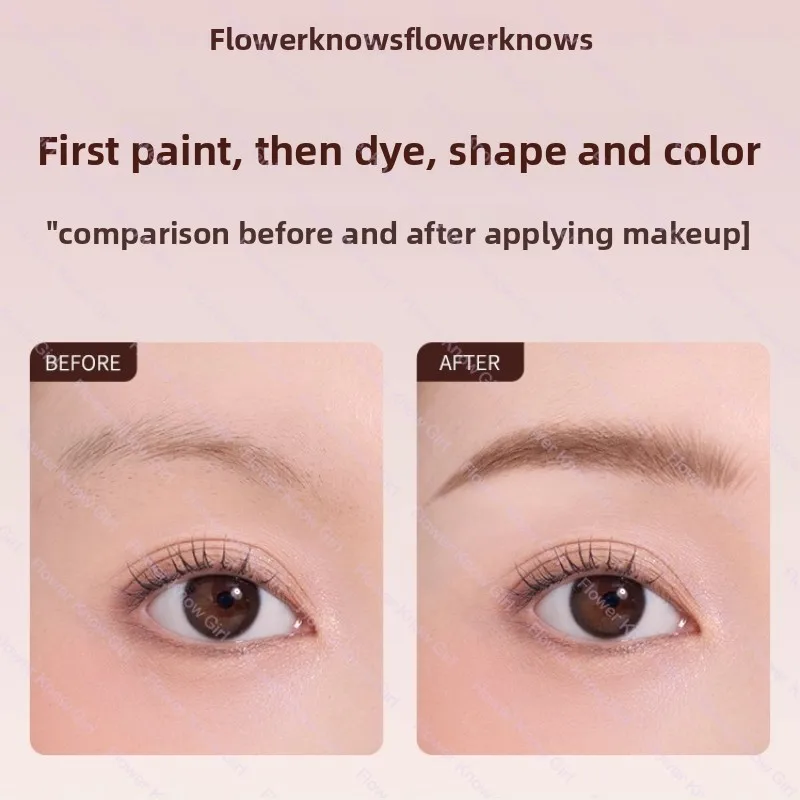 フラワーノーズ スウィーティーベアコレクション ウォータープルーフ ナチュラルアイブロウペンシル 2in1 アイブロウペンシル アイメイク