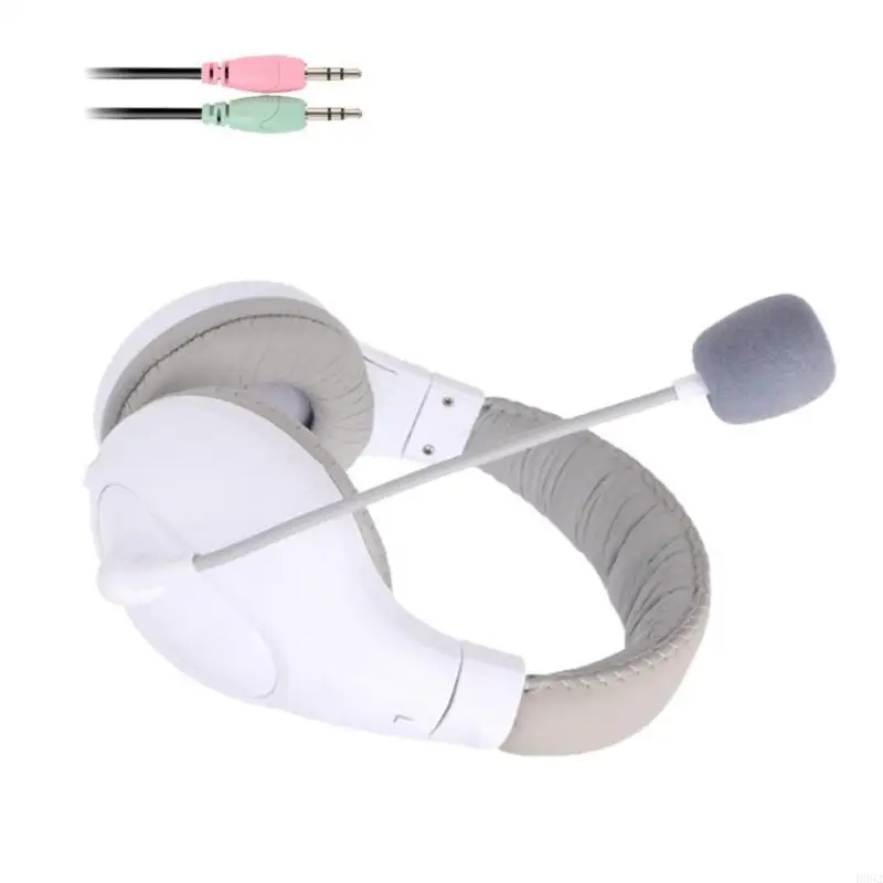 

H052 Comfortable Overhead Earphones 3.5mm Plugs Clear Audios for Music and Call