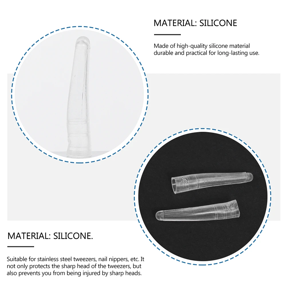 

200 Pcs Guard Nail Tool Replacement Cover Cuticle Nipper Covers Finger Protective