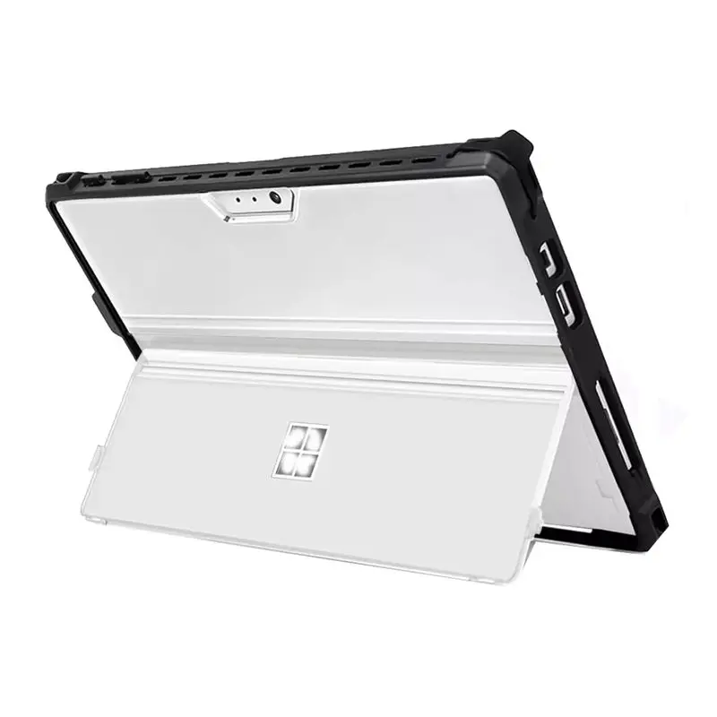 A29F-Tablet Case Shell For Microsoft Surface Pro 7 Plus/Pro 7/Pro 6/Pro 5/Pro 4 All-In-One Cover With Pen Holder, Kickstand