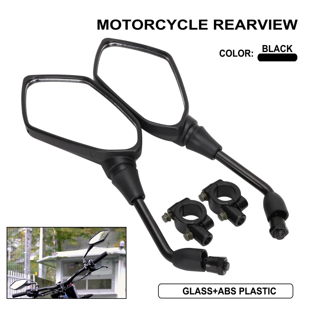 Bar End Rearview with Bracket For Surron Light Bee S X Motorcycle Handlebar Rear View Mirror Mirrors Electric Dirt Bike