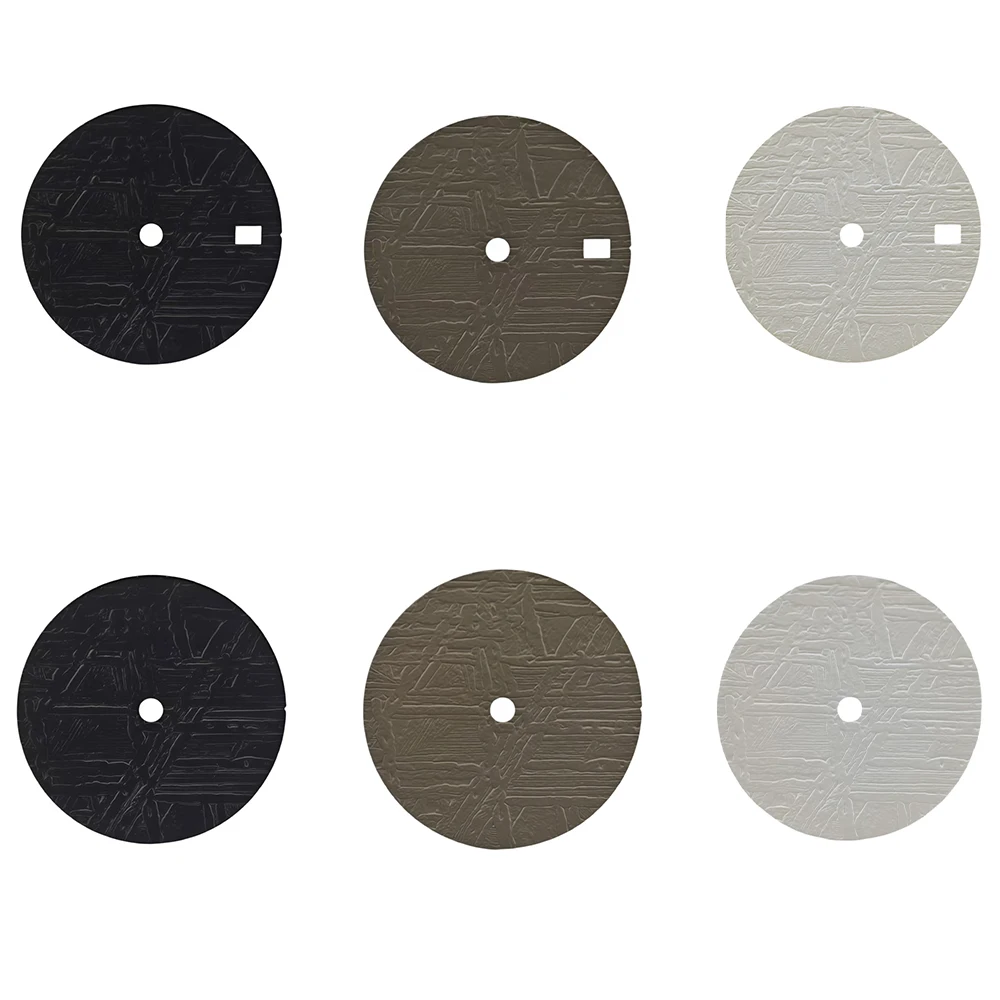 Customised Meteorite Pattern 28.5mm Dial Face Dial Fit For 7S26 NH35 NH36 Movement Watch Face Surface Dial