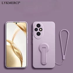 Case For Honor 200 Pro Shockproof Soft Liquid Silicone Shell Camera Protection Cover For Honor 200 200Pro Fundas Coque