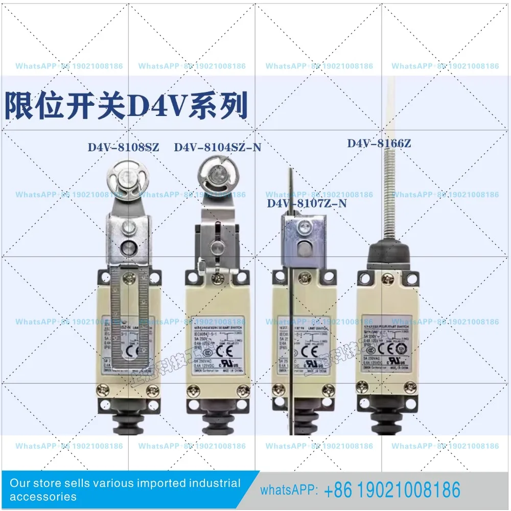 Waterproof mechanical stroke induction limit switch D4V series sensor