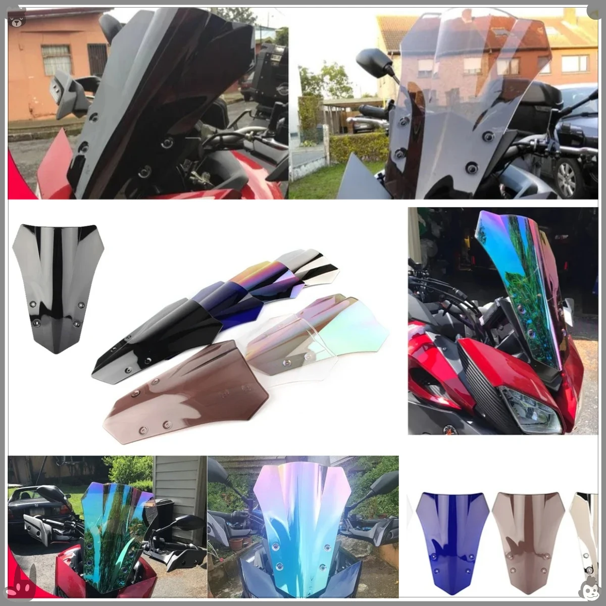 Motorcycle Wind Def…