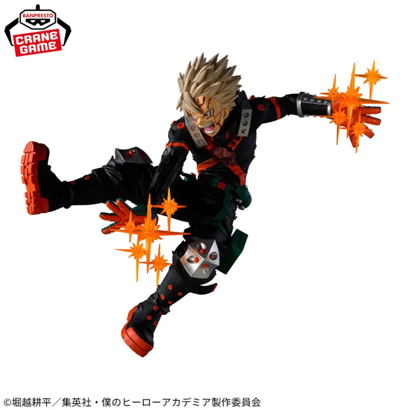 

Genuine Original Bandai Banpresto My Hero Academia The Amazing Heroes-Plus Katsuki Bakugo III PVC Anime Figure Model Toys Gift