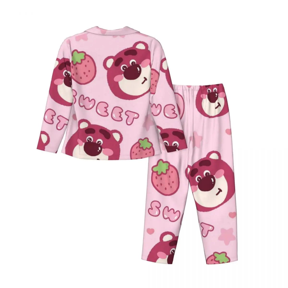 Disney Lotso Lots-o’-Huggin’ Bear Women Pajamas 2 Pieces Set Loungewear pyjama pour femme