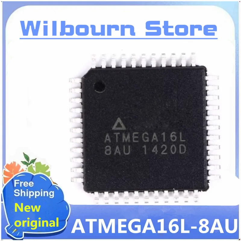 10PCS~50PCS/LOT  new original ATMEGA16L-8AU ATMEGA16L8AU ATMEGA16L TQFP44 in stock