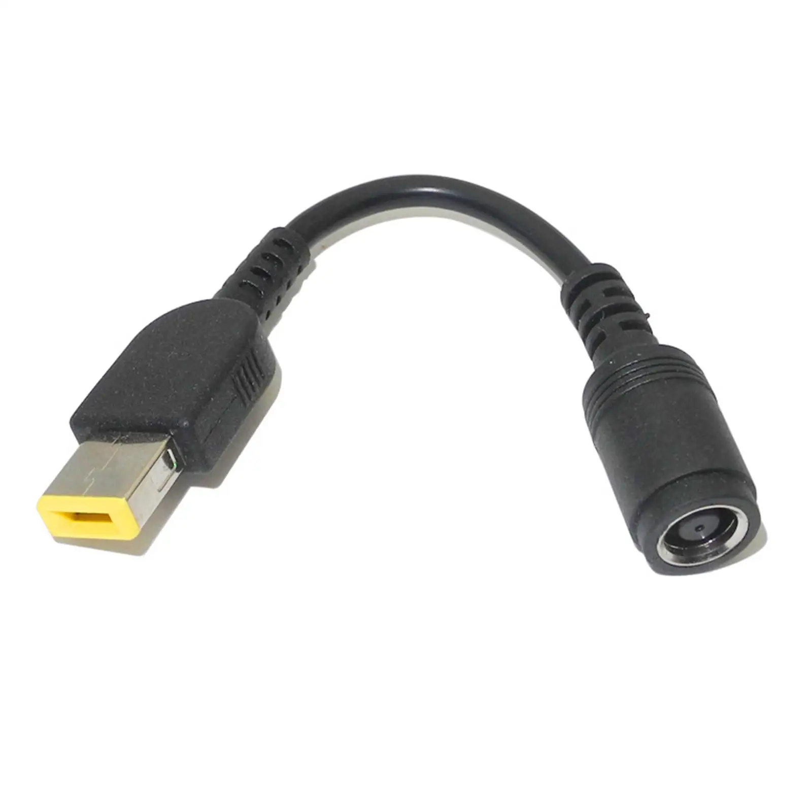 7.9*5.5mm żeński do kwadratu Jack Adapter męski konwerter dla Lenovo wtyczka do notebooka zasilacz DC kabel do laptopa ładowarka kabel C6B0