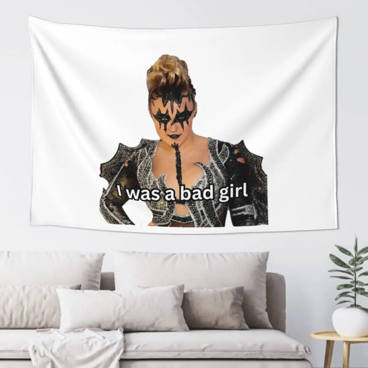 JoJo Siwa Bootleg Singer Karma Album Tapestry Art Wall Hanging Aesthetic Home Decoration Tapestries forBedroom Dorm Room