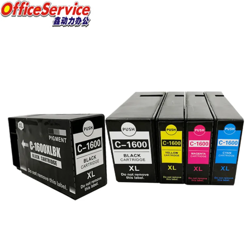 PGI-1600 BK C M Y PGI1600 PGI-1600XL ink Cartridge Compatible For Canon MAXIFY MB2060 MB2360 MB2760  MB2160 printer