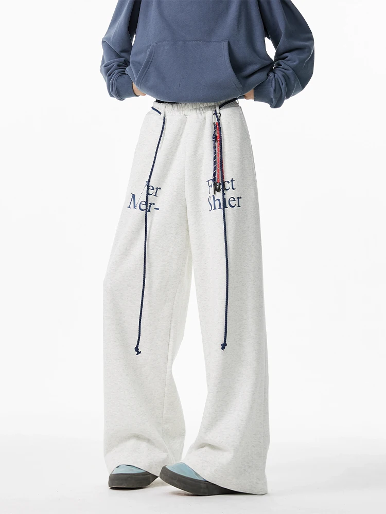 

Свободные прямые брюки для уличных танцев, мужские повседневные брюки для танцев весна-осень, удобные, из смесового хлопка и полиэстера