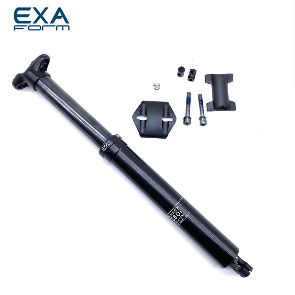 Suspension Function EXA FORM 860i Adjustable Seatpost Dropper Bike MTB Internal Cable Routing Remote Seat Post 30.9 / 31.6