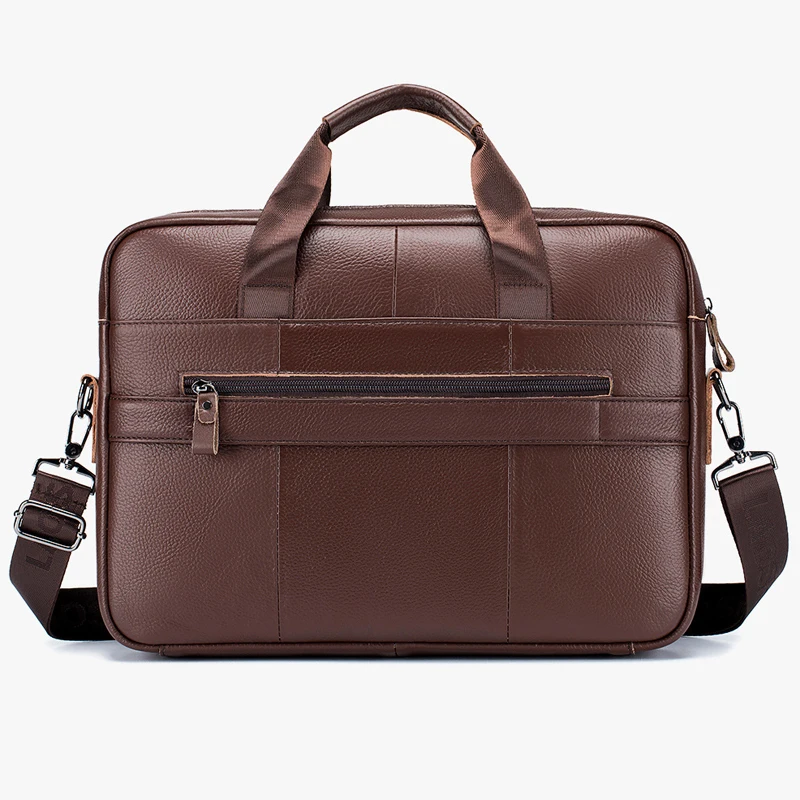 جديد فاخر البقرة جلد طبيعي رجال الأعمال حقيبة الذكور حقيبة حقيبة كتف الرجال حقيبة ساعي الصلبة حمل حقيبة حاسوب