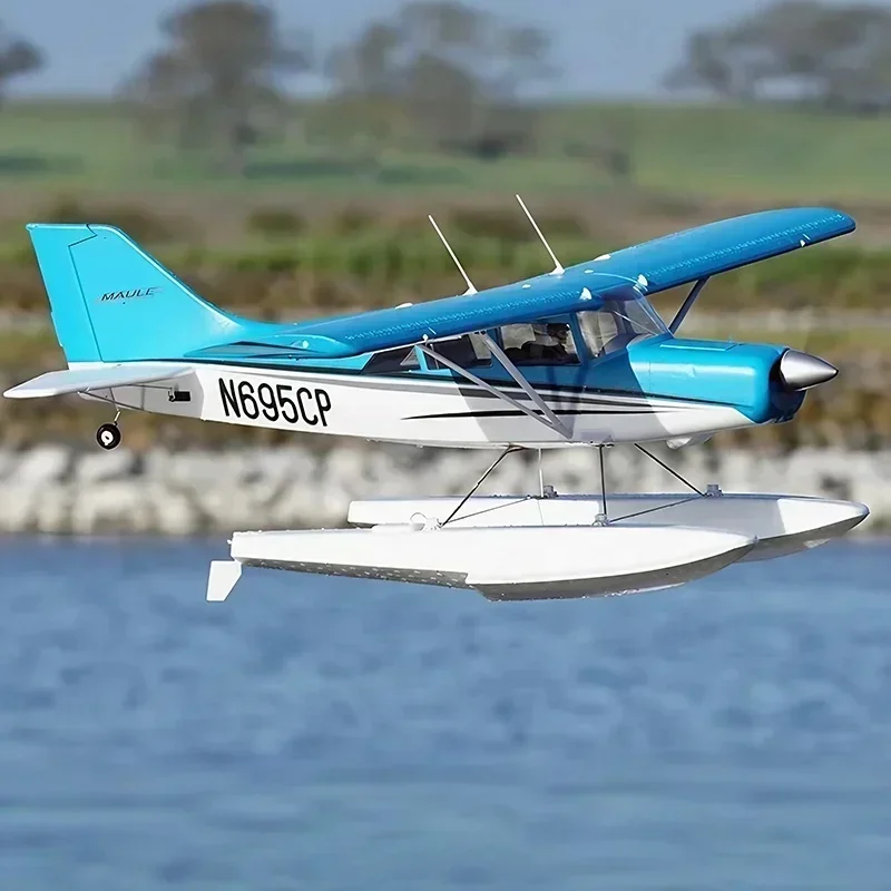 Discover The Skies With FMS Maule 1500mm RC Float Plane PNP Complete With Reflex V2 Floats And Scale Cockpit