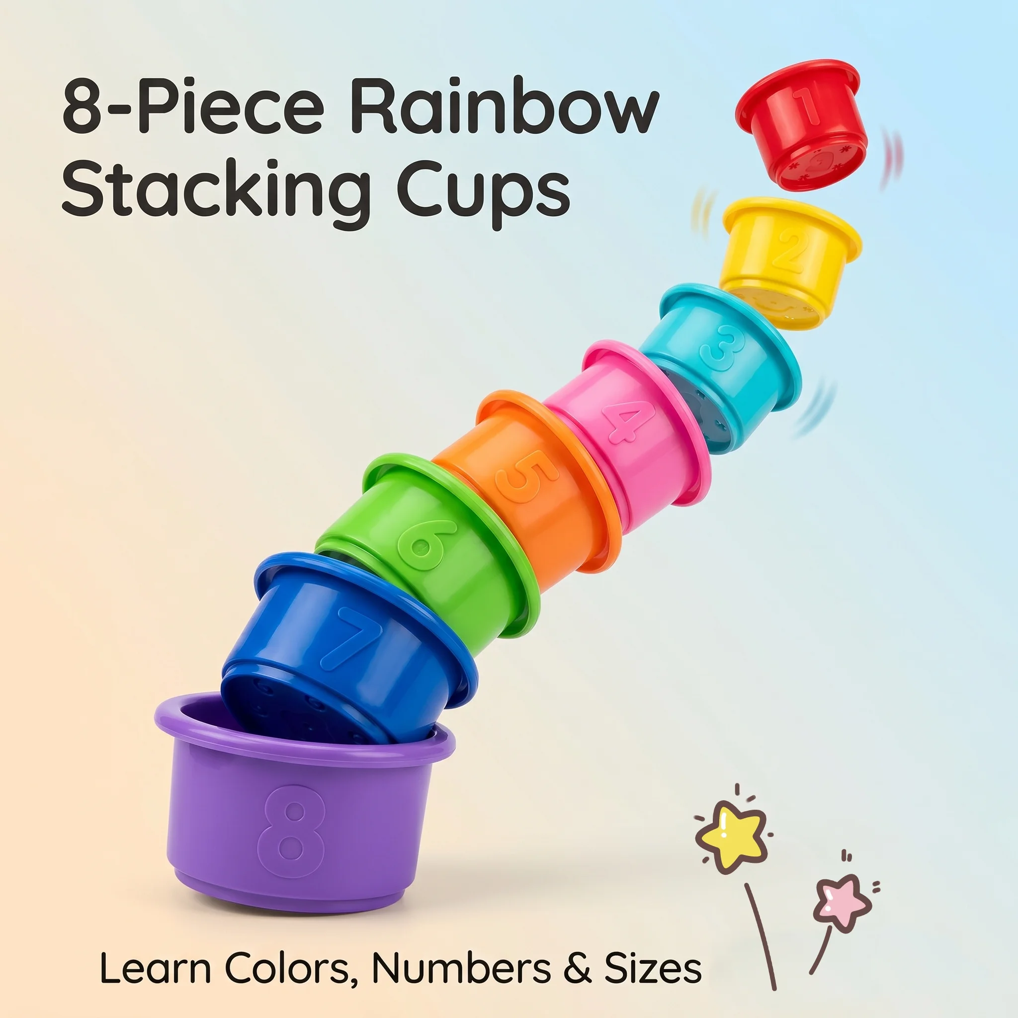 Baby Bath Toys Colorful Stacki - Baby Food Nestum review and price