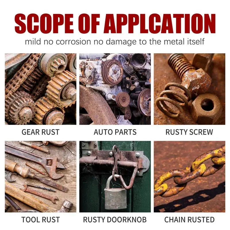 معجون مضاد للصدأ للسيارة ، متعدد الأغراض ، محول ، إصلاح وحماية الأسطح المعدنية الحديدية ، صيانة نظيفة ، مزيل الصدأ من الشاسيه