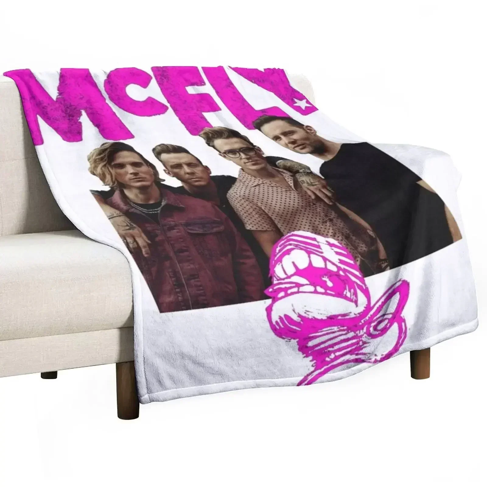 McFly 2019 Throw Blanket Nap anime Extra Large Throw Hairy Blankets