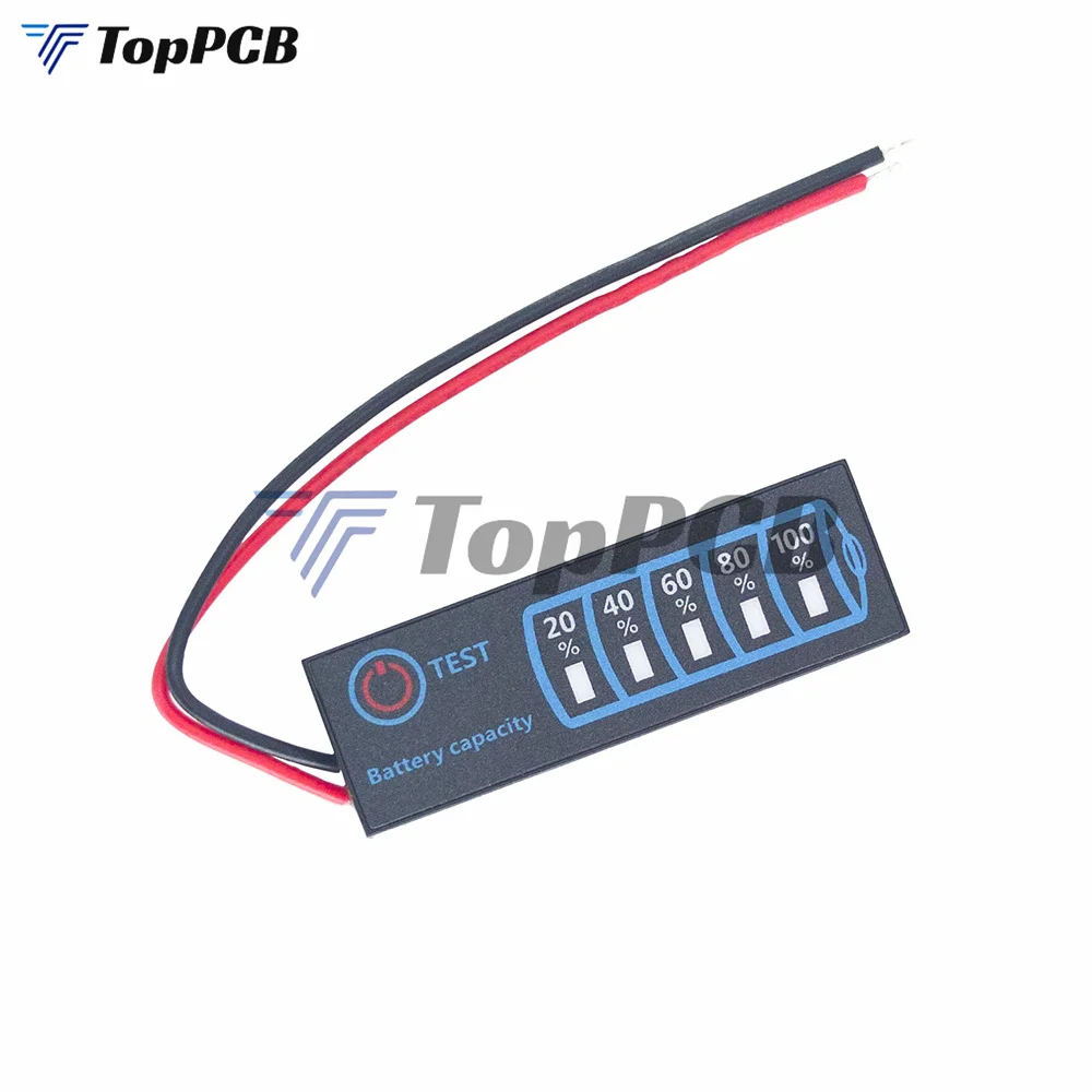 1S-8S Battery Level Indicator DC 5-30V 18650 Lithium Li-ion Lipo Lead Acid Battery Tester Voltmeter Battery Capacity Indicator