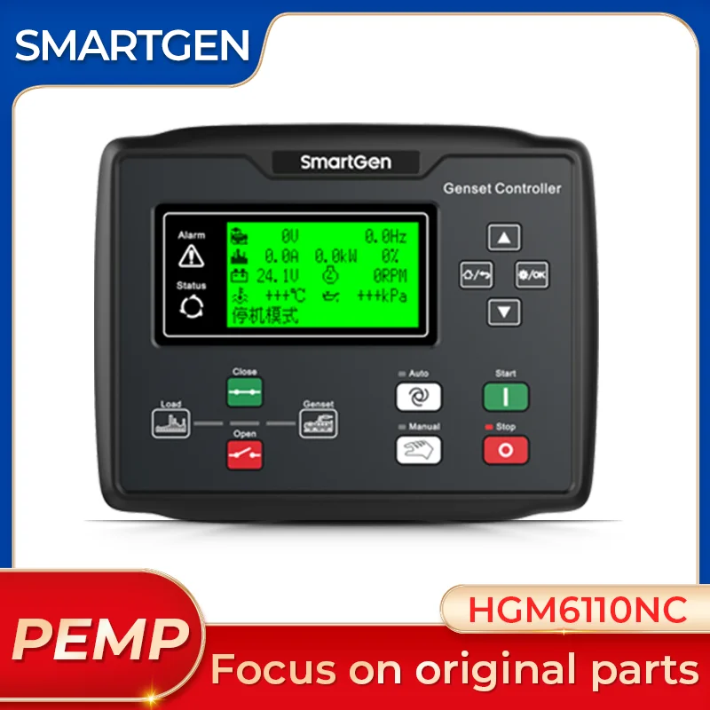 Smartgen Original HGM6110NC Generator Controller Automatic Controller Single unit Automation with RS485