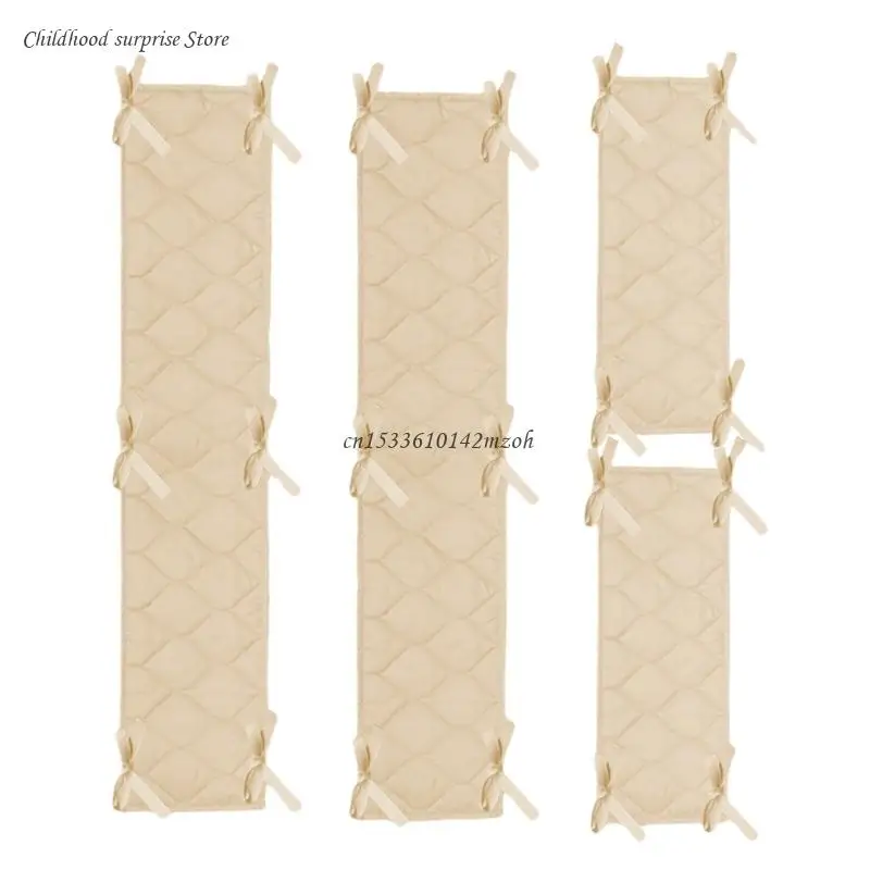 รั้วป้องกันเปล Breathable Crib Guard ช่วยให้เด็กปลอดภัย Baby Essential Dropship